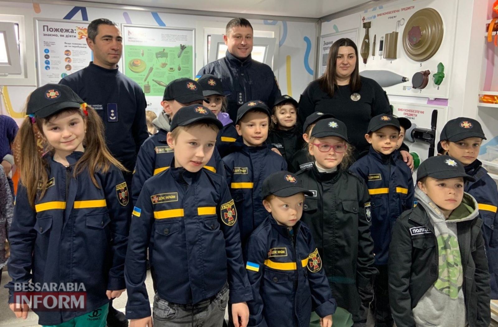 Одні з перших в області і перші на Білгород-Дністровщині: діти Маразліївської громади відвідали сучасний Мобільний клас безпеки