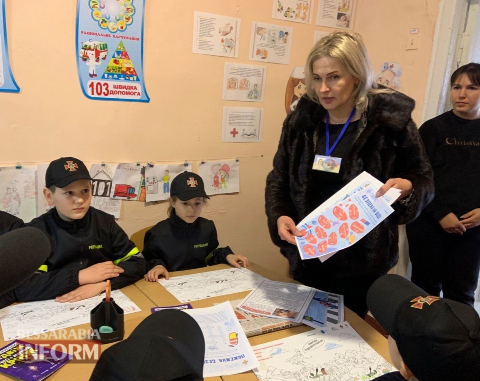 Одні з перших в області і перші на Білгород-Дністровщині: діти Маразліївської громади відвідали сучасний Мобільний клас безпеки