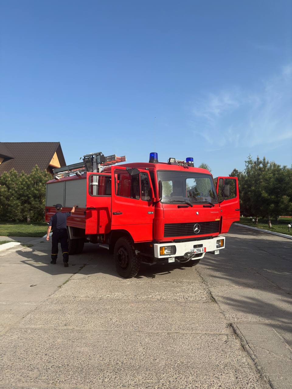 Пожежній частині у місті Вилкове передали нову техніку