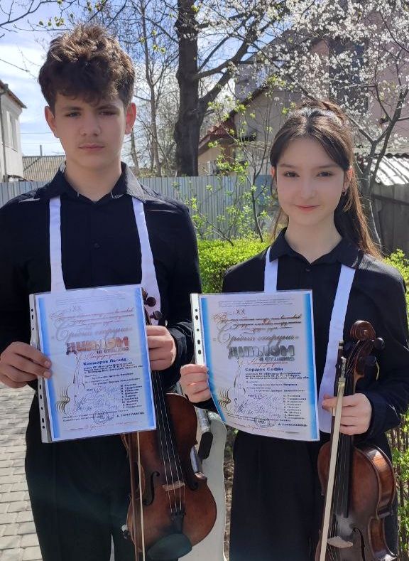 Аккерманские юные скрипачи заняли призовые места в престижном художественном конкурсе