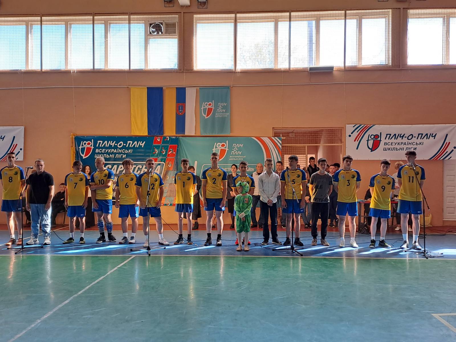 Днями у Саратській громаді відбувся ІІІ зональний районний етап спортивних змагань «Пліч-о-пліч. Всеукраїнські шкільні ліги» з баскетболу серед хлопців