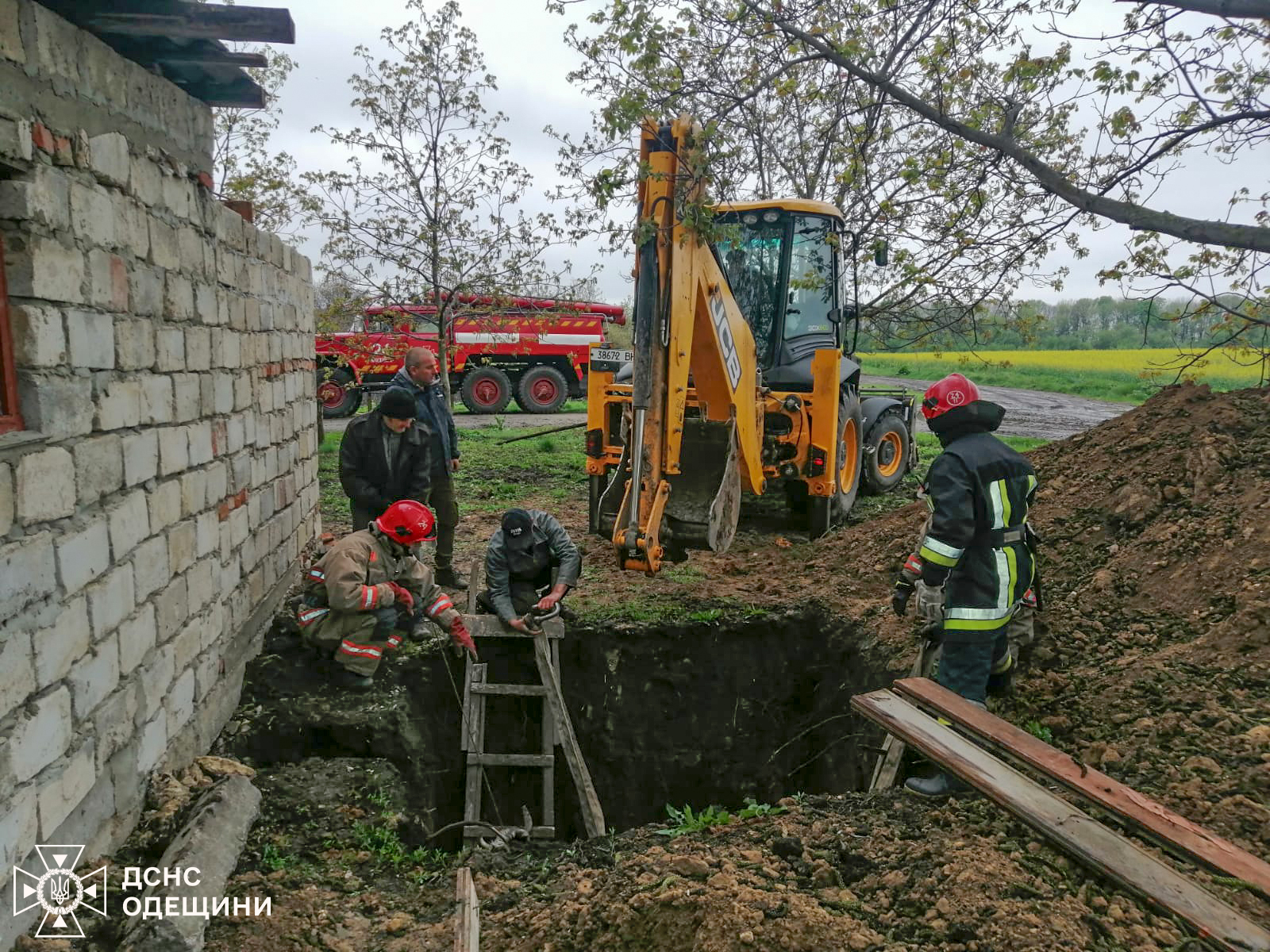 Допомога рятувальників необхідна не тільки людям: на Одещині її потребувала корова