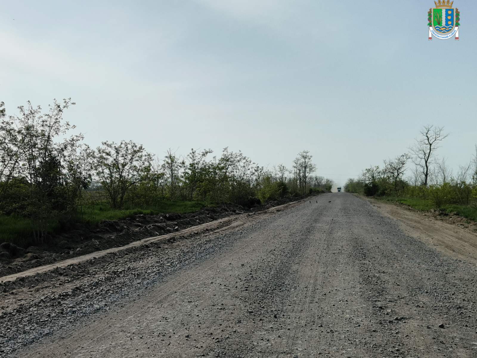 Дорога "Старая Некрасовка - Дунайское" ремонтируется: ее состояние проверило руководство Измаильского района