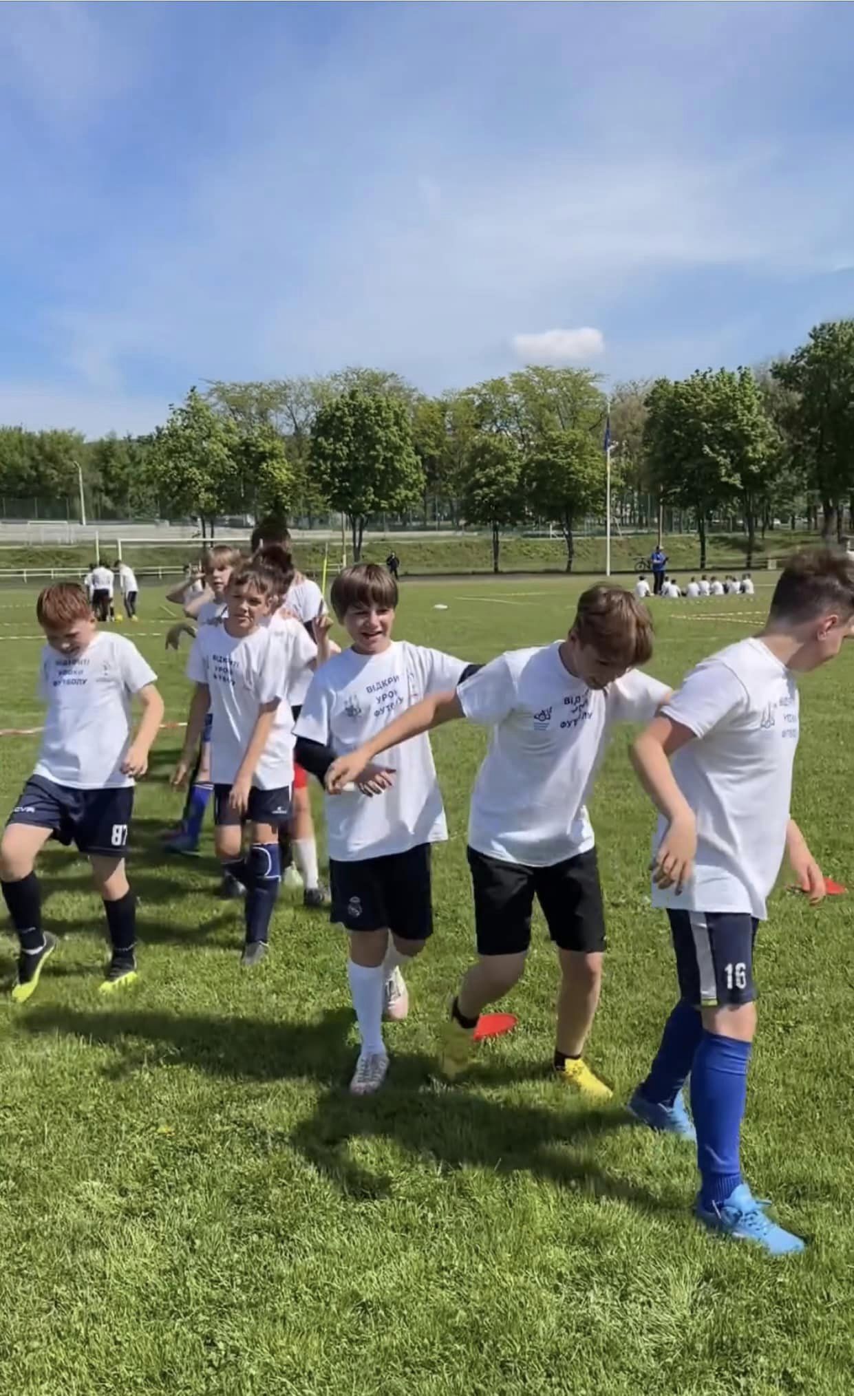 В Измаиле был реализован Всеукраинский социальный проект "Открытые уроки футбола"