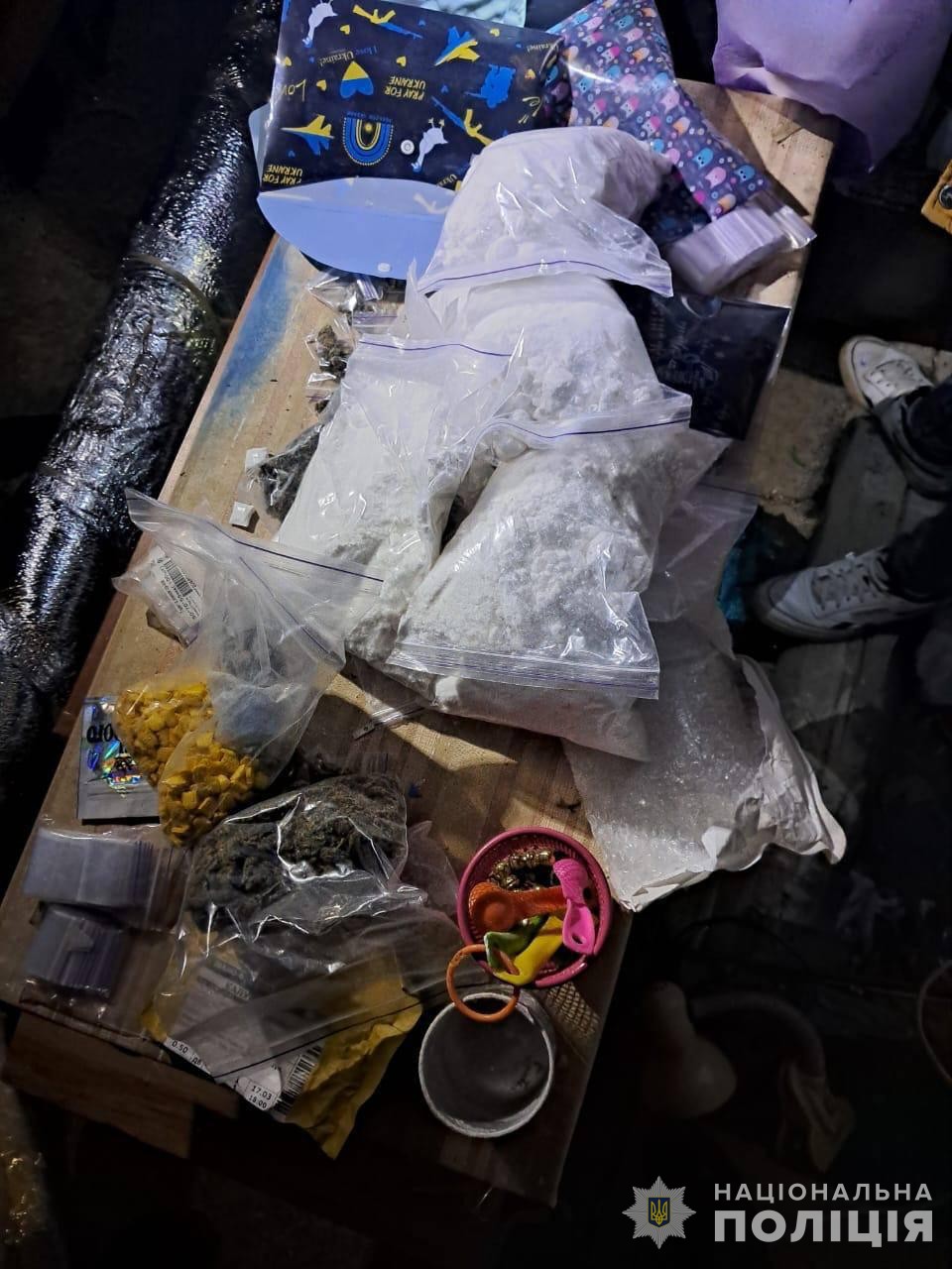 Нацполиция изъяла наркотики на 150 млн грн: Одесская область также была в сети наркодилеров