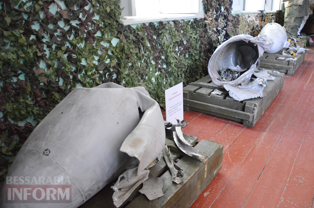 Оружие, фрагменты вражеских атак и уголок оккупанта: в Килии открылся музей войны