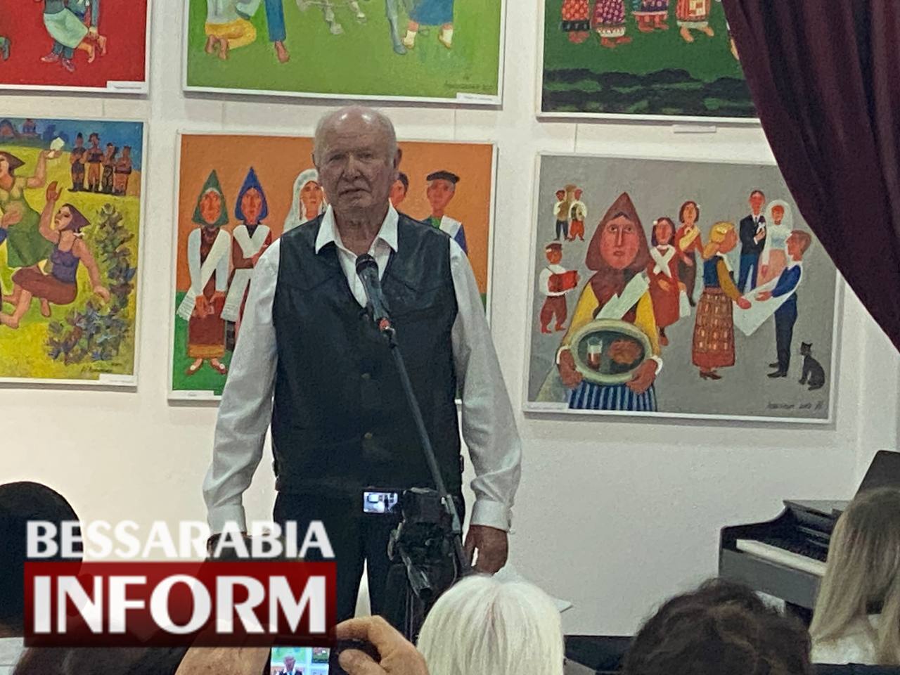 В Арциге прошли творческий вечер и открытие выставки известного бессарабского художника Владимира Афанасьева