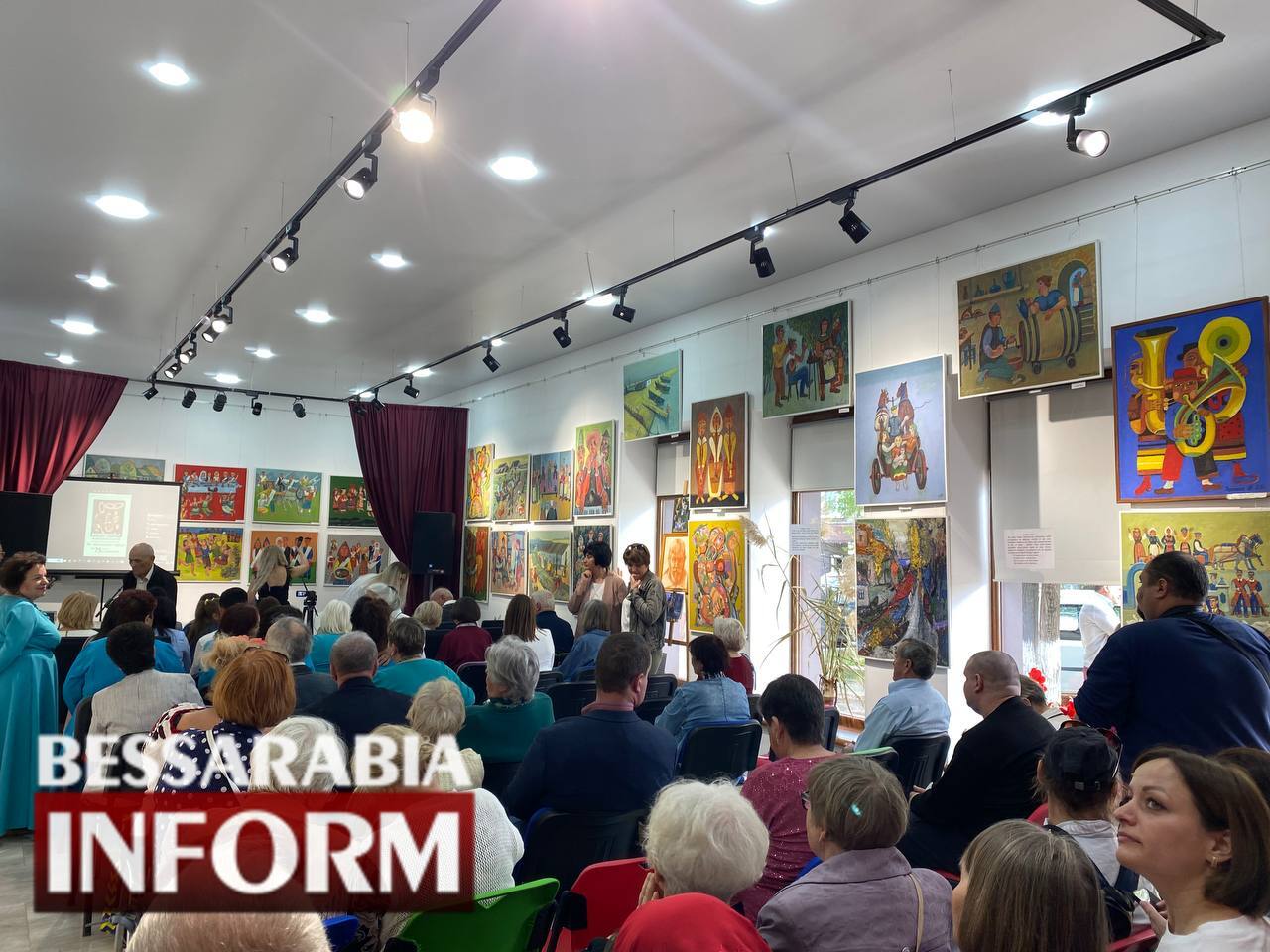 В Арциге прошли творческий вечер и открытие выставки известного бессарабского художника Владимира Афанасьева