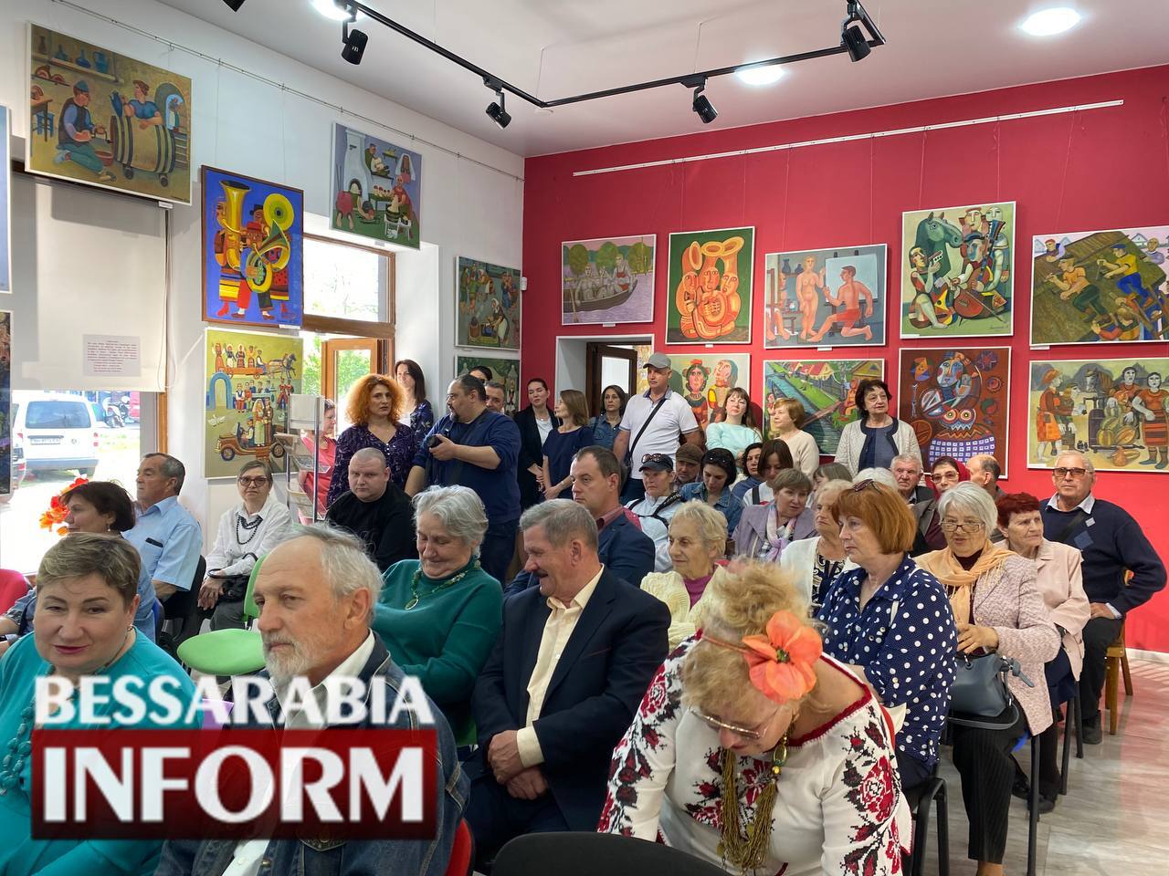 В Арцизі відбулися творчий вечір та відкриття виставки відомого бессарабського художника Володимира Афанасьєва