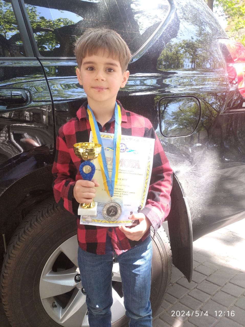 Школяр з Саратської громади став віце-чемпіоном Одеської області з шахів