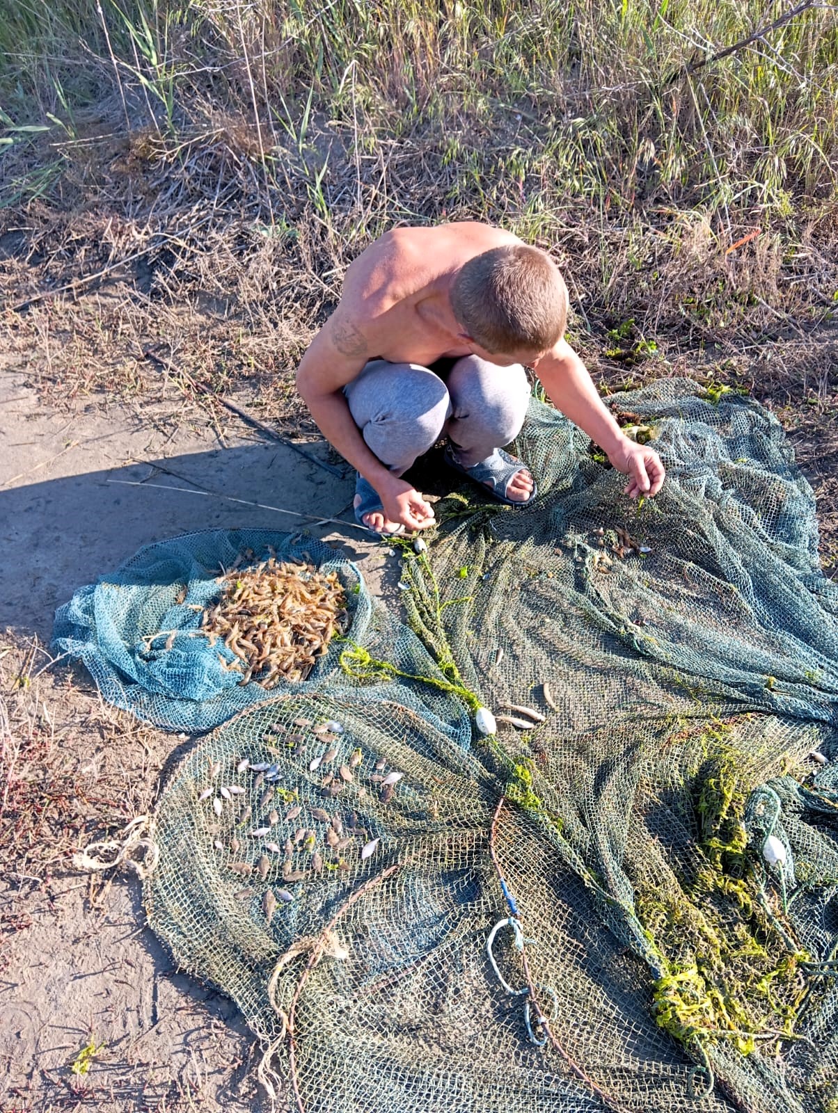 Мільйонні збитки за креветку та камбалу: на Одещині спіймали порушника-риболова