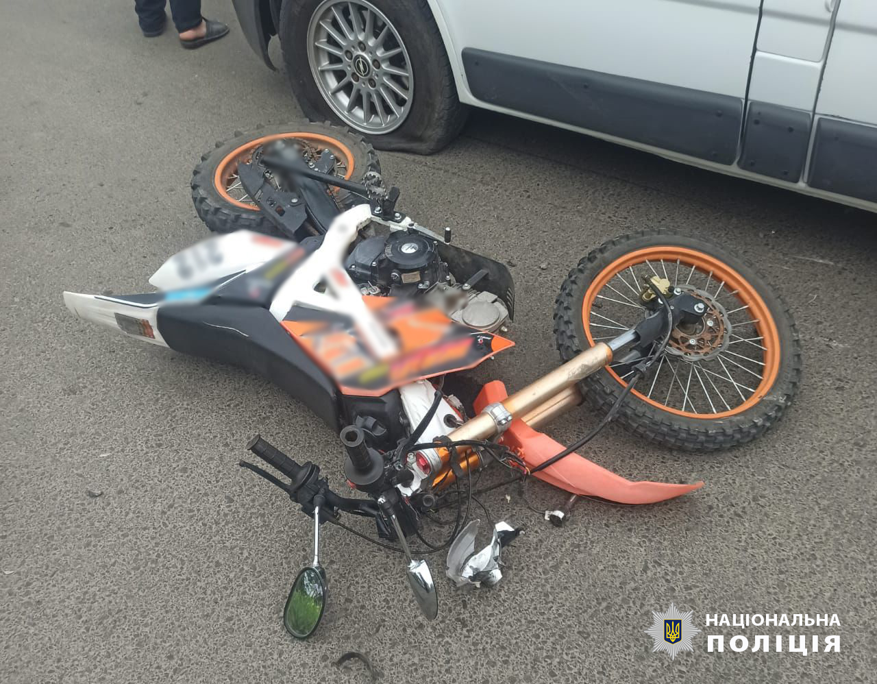 В ДТП на Одещині постраждали двоє підлітків на мотоциклах