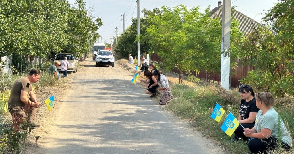 У Саф'янівській громаді віддали останню шану штурмовику, командиру відділення Віктору Сердюченку