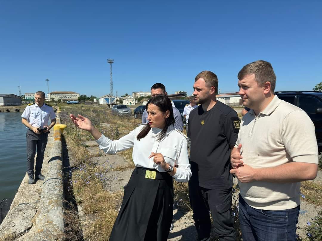 Білгород-Дністровський порт відвідали представники обласної влади та Фонду держмайна