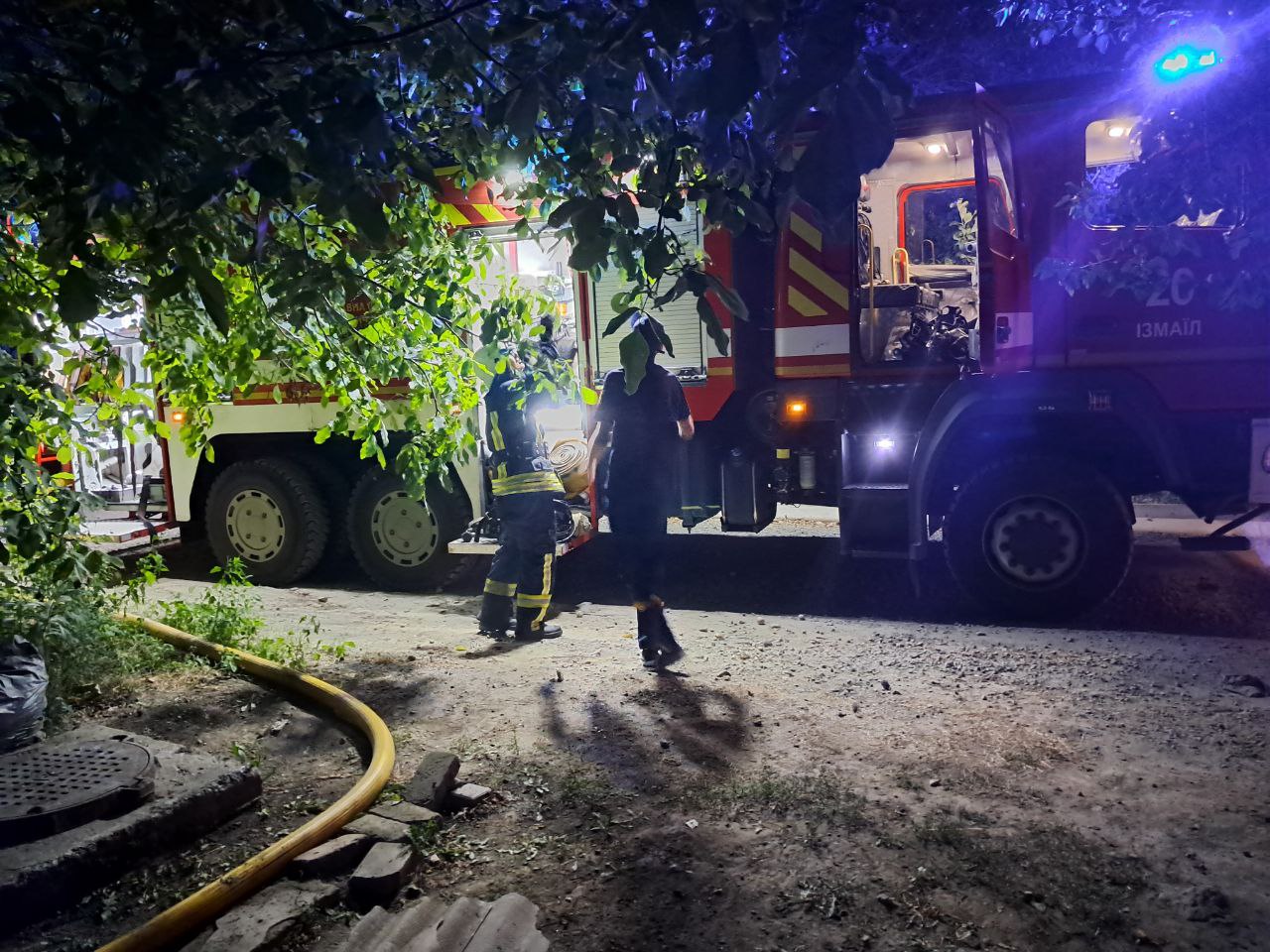 В Ізмаїлі під час пожежі сильно обгорів чоловік: його стан важкий