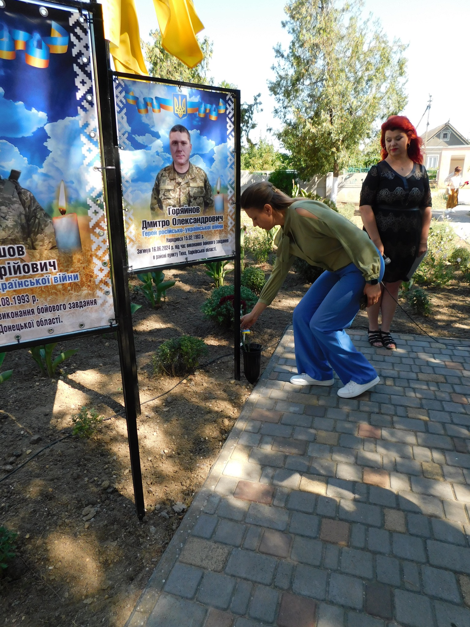 Імена Героїв з нами назавжди: в громаді Болградського району відкрили Алею Пам’яті