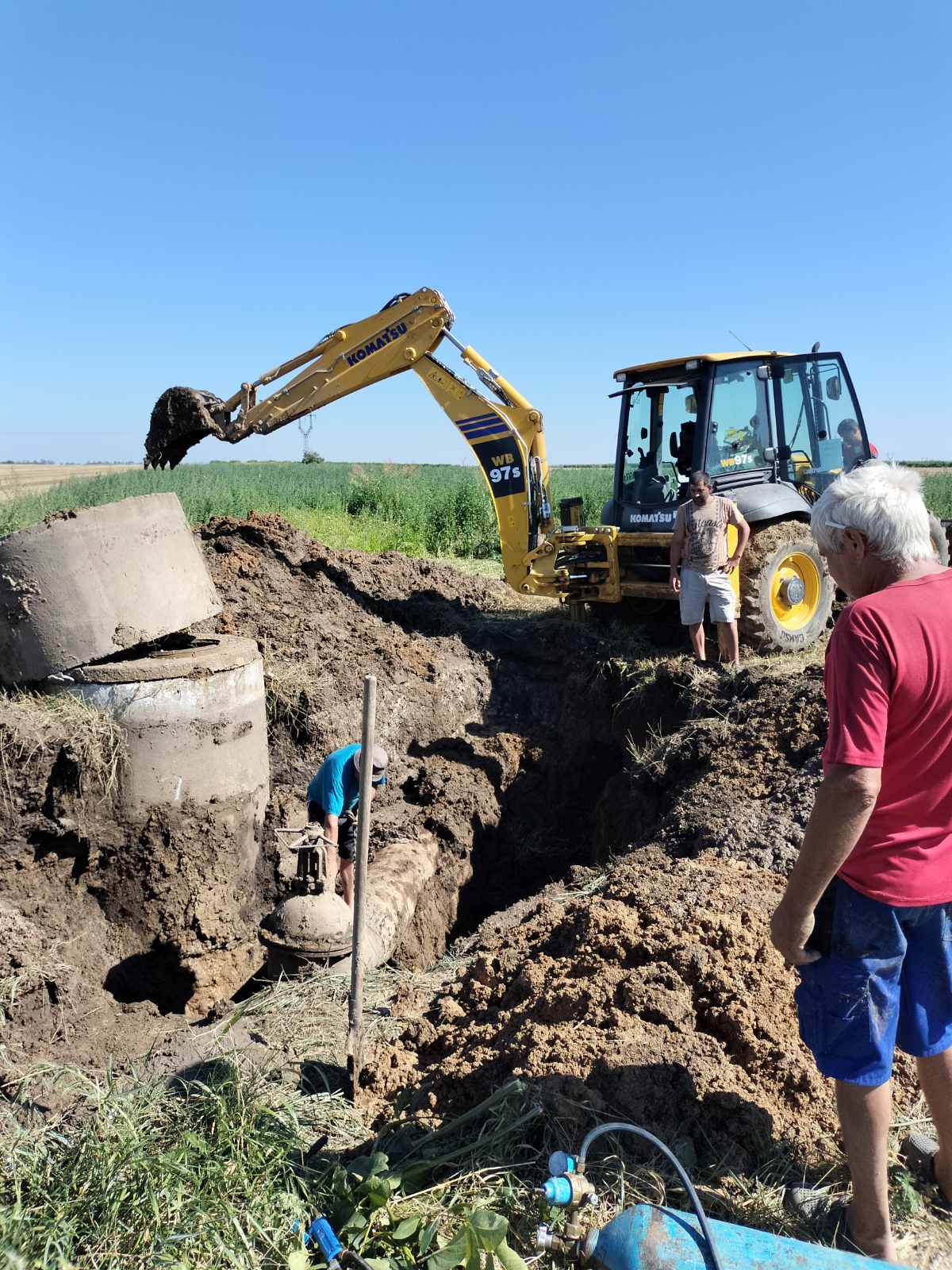 На півдні Одещини японська техніка стала надійним помічником в ремонті меліоративних систем