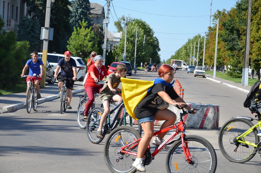 В Кілії вперше за кілька років відбувся велопробіг