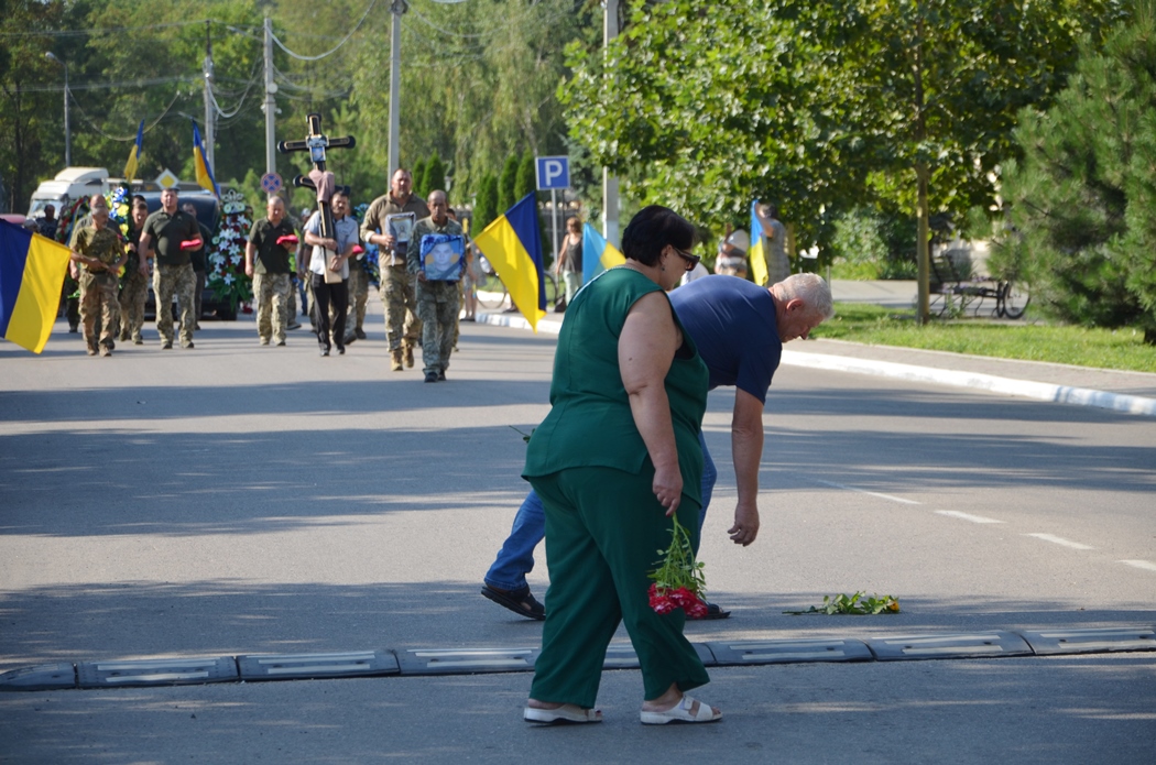 Кілія прощається з загиблим на Курщині Іваном Кедиком