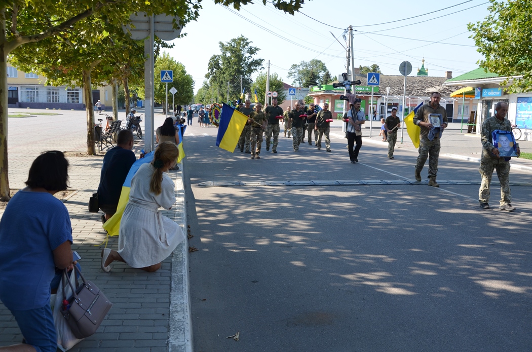 Кілія прощається з загиблим на Курщині Іваном Кедиком