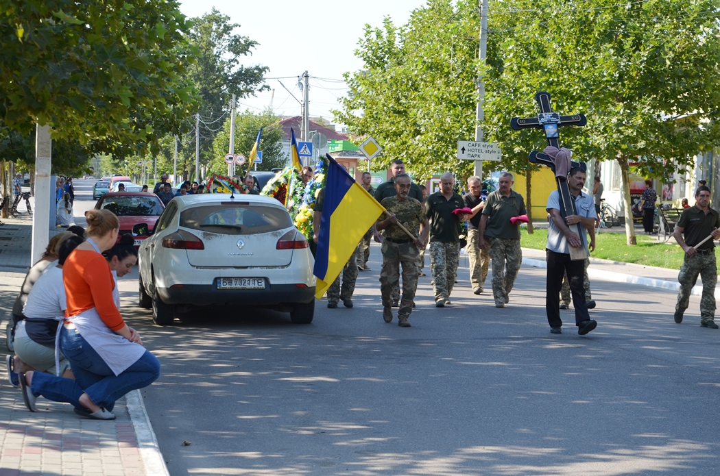 Кілія прощається з загиблим на Курщині Іваном Кедиком