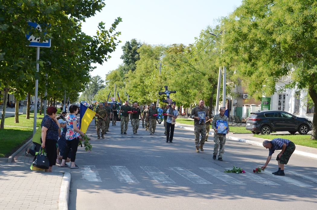 Кілія прощається з загиблим на Курщині Іваном Кедиком