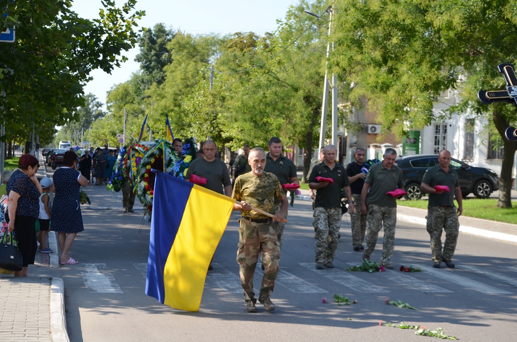 Кілія прощається з загиблим на Курщині Іваном Кедиком