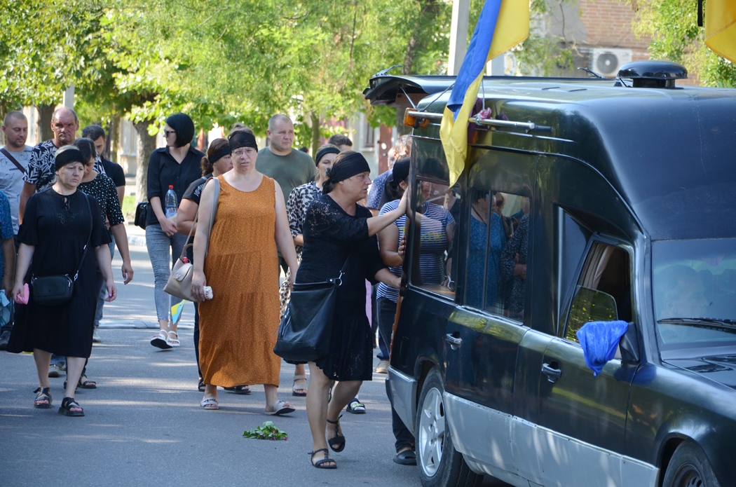 Кілія прощається з загиблим на Курщині Іваном Кедиком