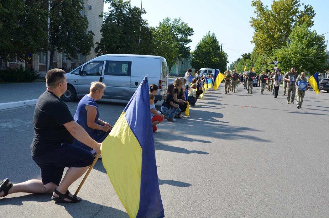 Кілія прощається з загиблим на Курщині Іваном Кедиком