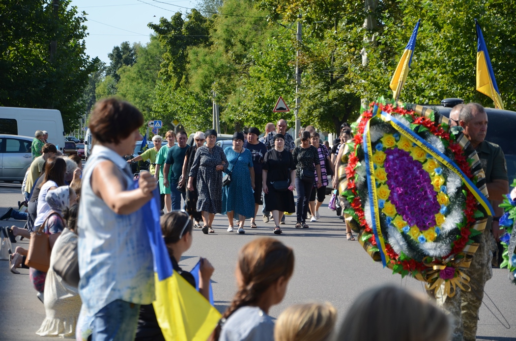 Кілія прощається з загиблим на Курщині Іваном Кедиком