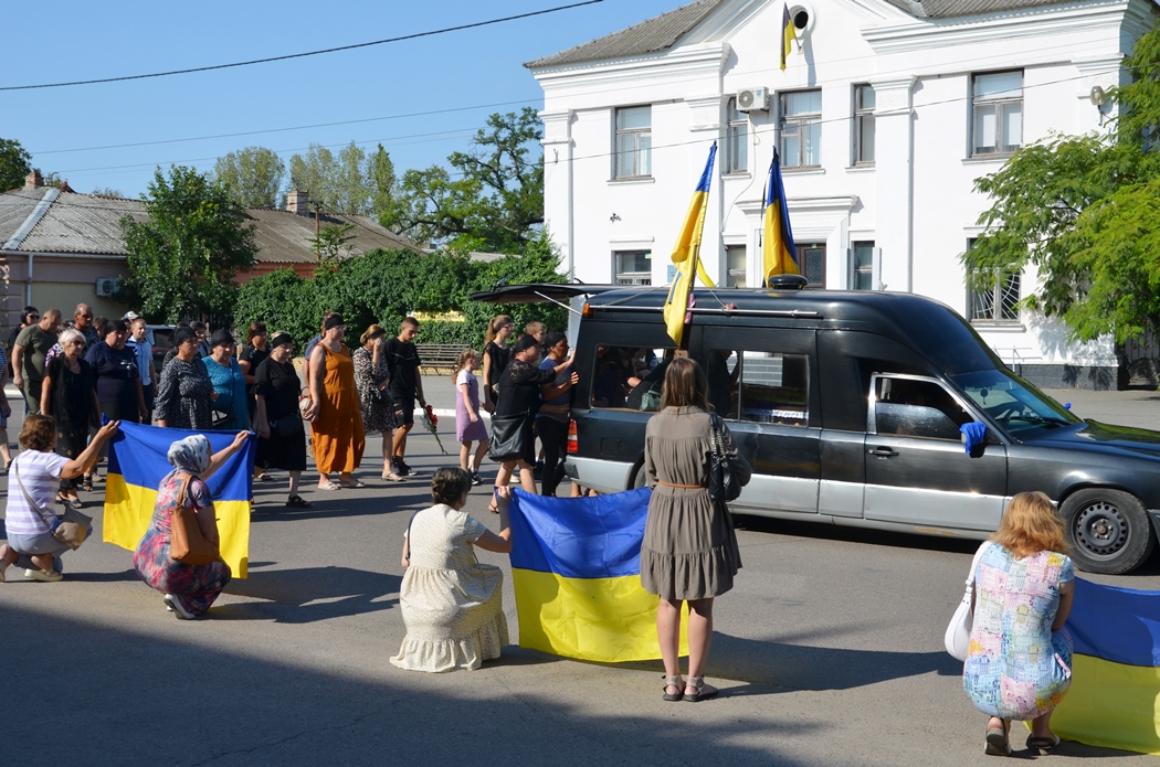 Кілія прощається з загиблим на Курщині Іваном Кедиком