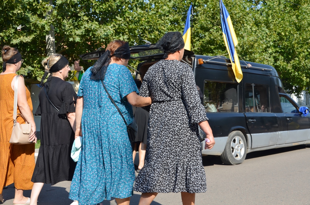 Кілія прощається з загиблим на Курщині Іваном Кедиком