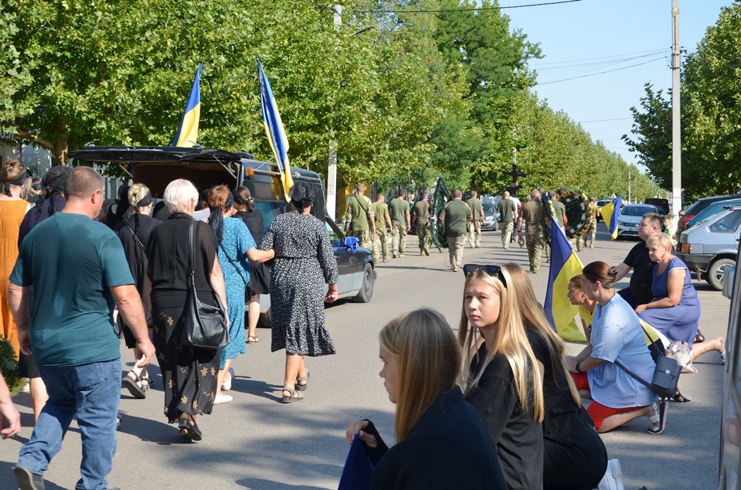 Кілія прощається з загиблим на Курщині Іваном Кедиком