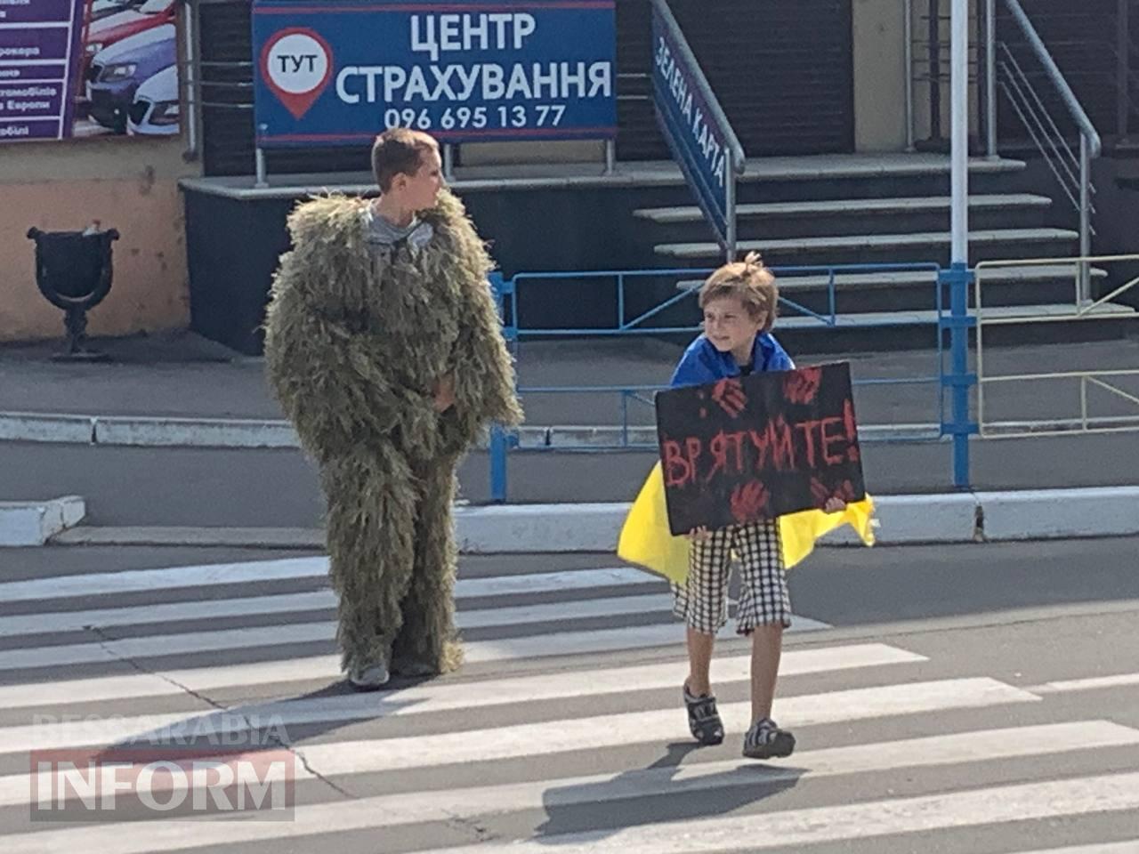 "В Ізмаїлі багато людей, які причасні до полону": в місті відбулася мирна акція на підтримку військовополонених