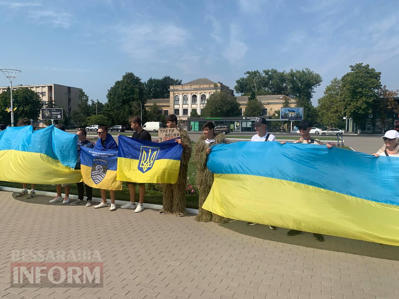 "В Ізмаїлі багато людей, які причасні до полону": в місті відбулася мирна акція на підтримку військовополонених