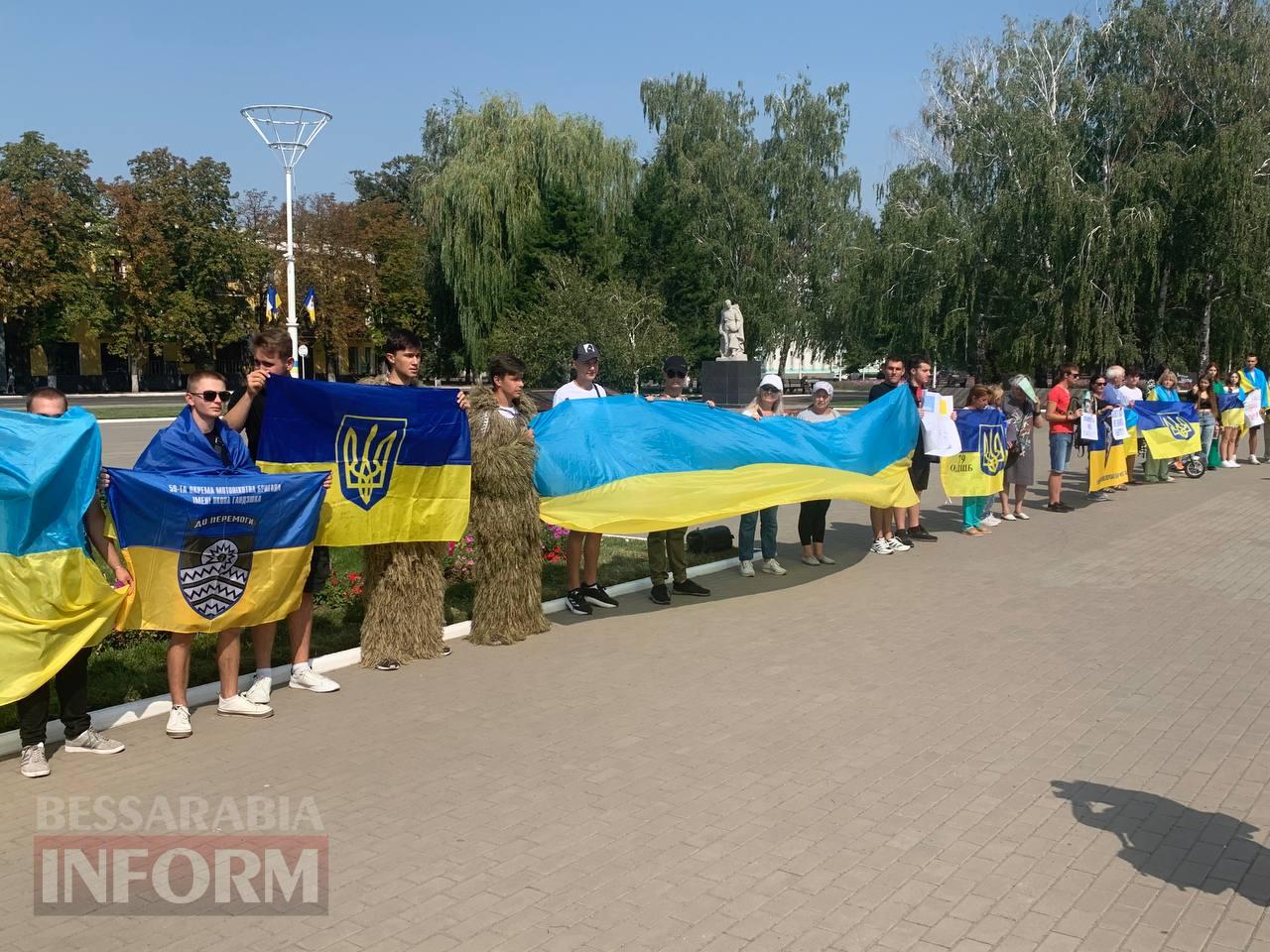 "В Ізмаїлі багато людей, які причасні до полону": в місті відбулася мирна акція на підтримку військовополонених