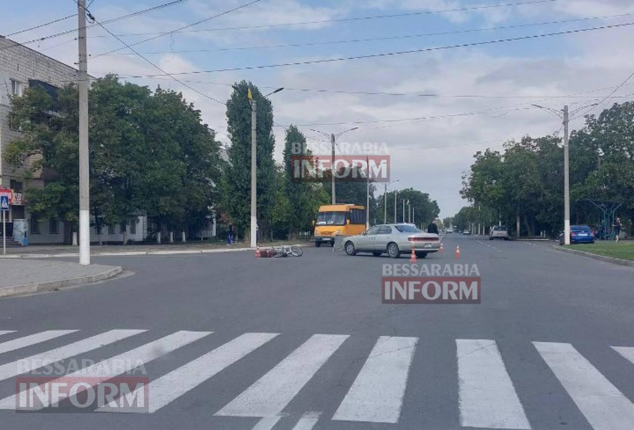 ДТП в Ізмаїлі: мотоцикліста госпіталізовано з серйозними травмами