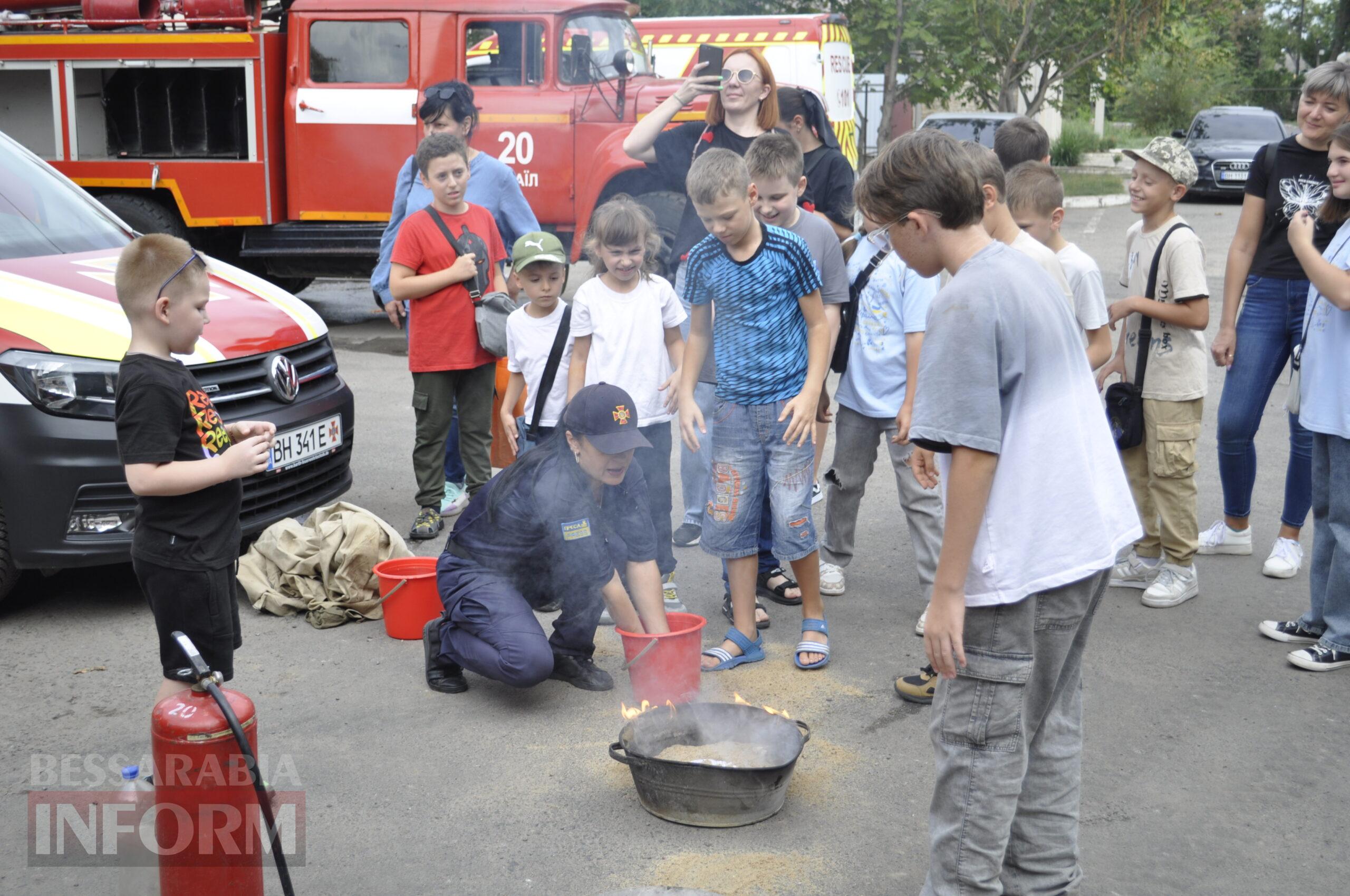 В Ізмаїлі відбувся "День з рятувальником" для дітей з родин, що потребують соціальної підтримки