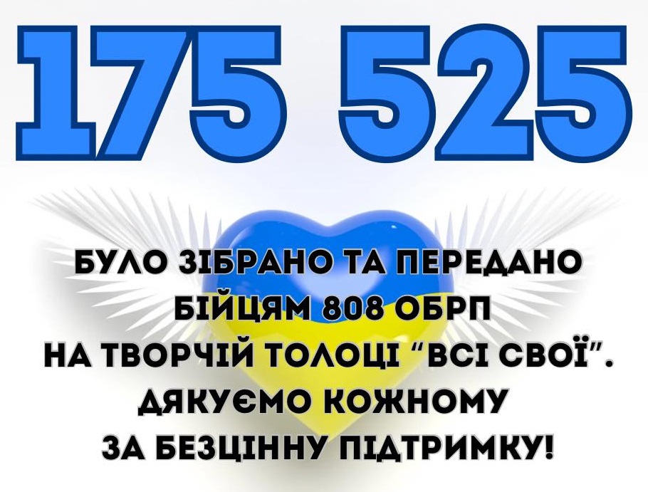 В Аккермані відбулася творча толока "Всі свої": під час благодійного заходу зібрали понад 175 тисяч гривень на РЕБ для захисників