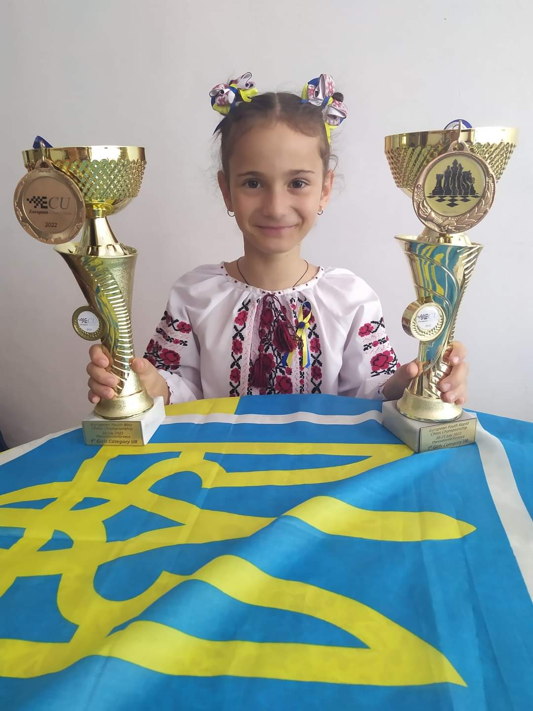 Юна шахістка з Ізмаїла стала чемпіонкою Європи