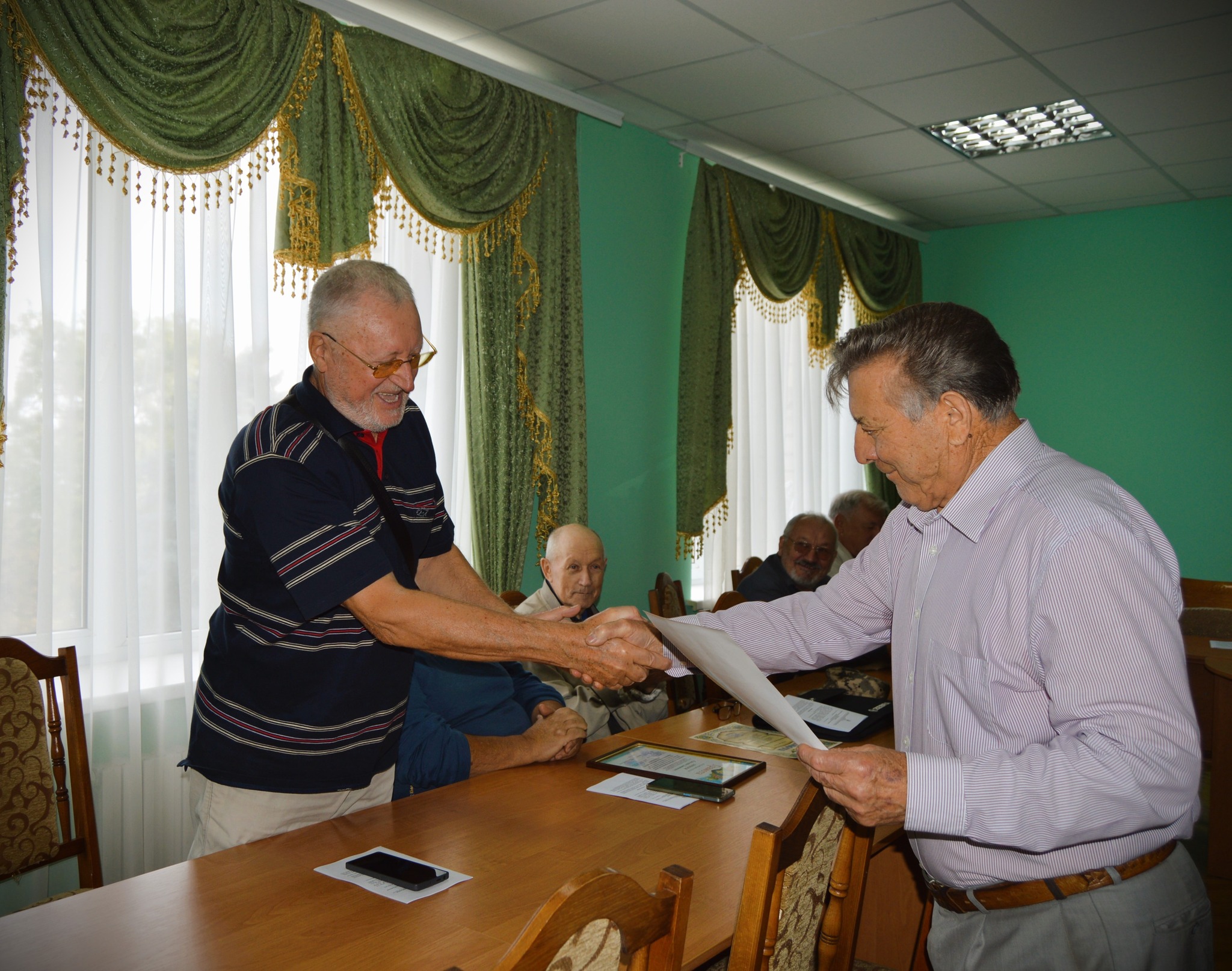 На Білгород-Дністровщині відзначили представників ветеранської організації за активну участь у житті району