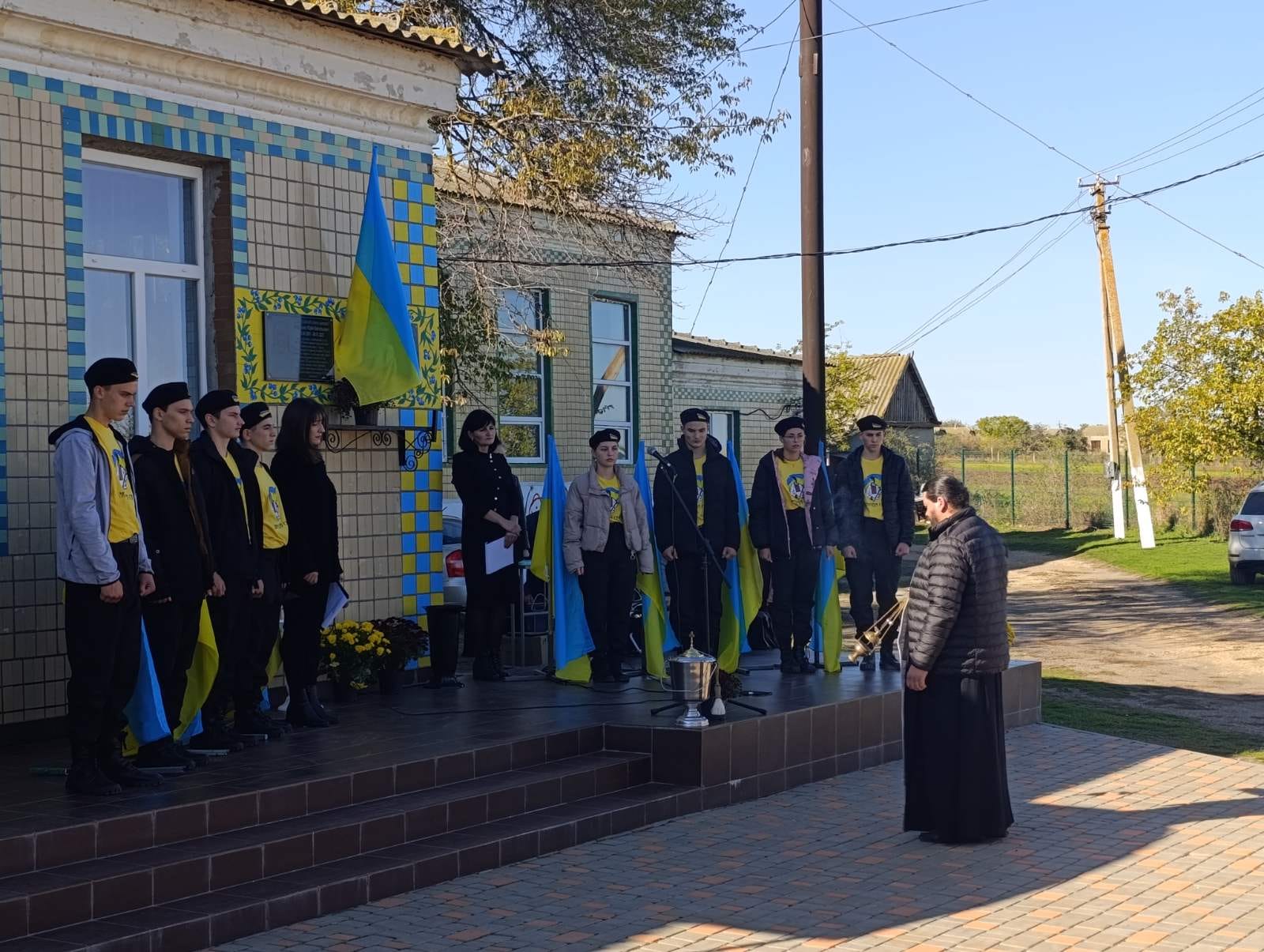 У ліцеї Білгород-Дністровського району відкрили меморіальні дошки двом загиблим Героям