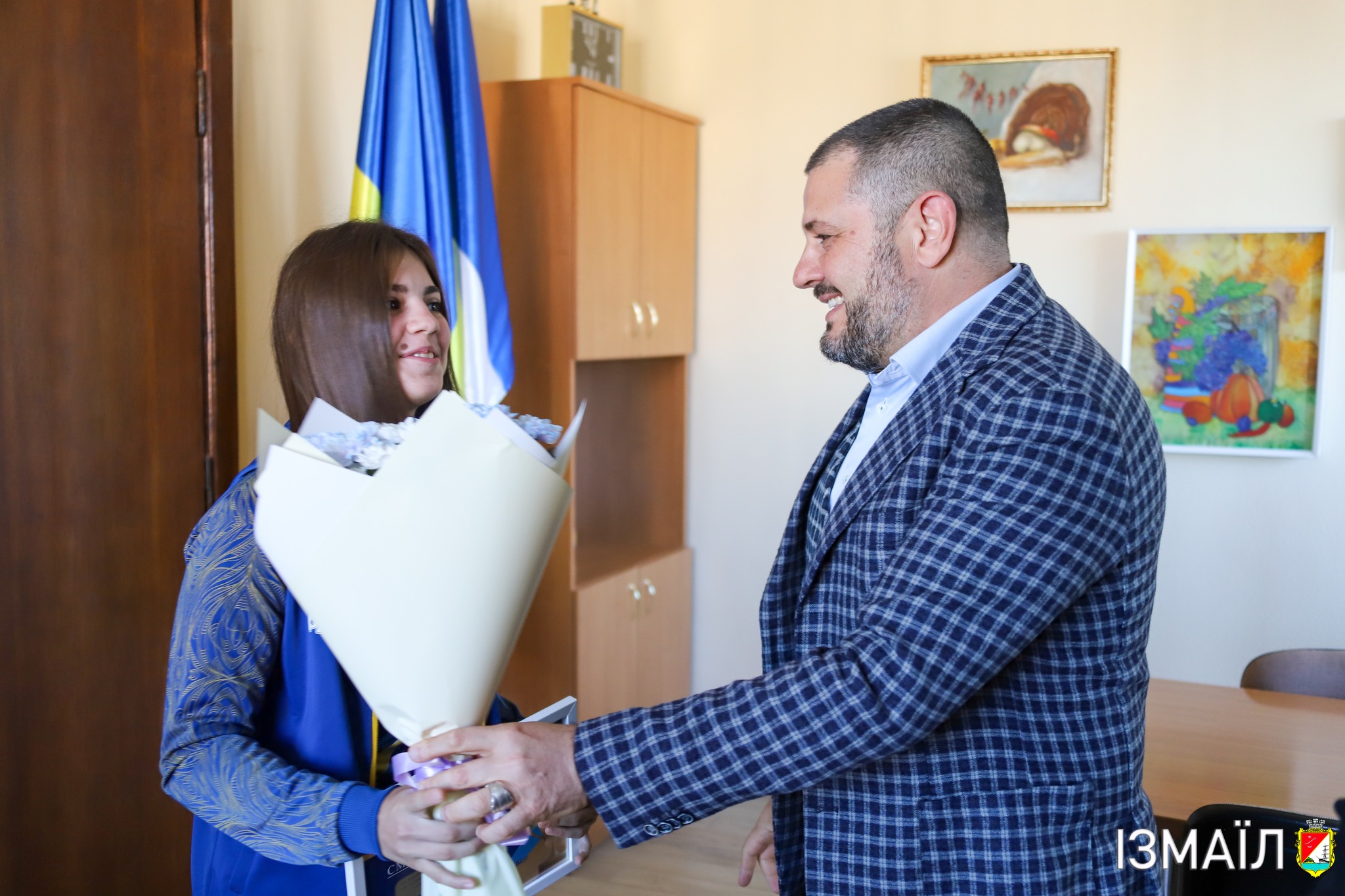 В Ізмаїлі нагородили спортсменок, які повернулись з чемпіонату світу з медалями