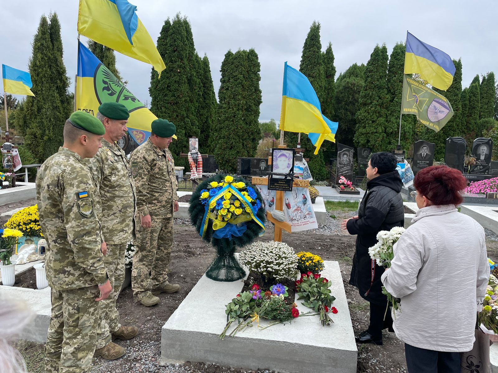 Пам’ять жива: минули роковини загибелі на Луганщині п’ятьох ізмаїльських прикордонників