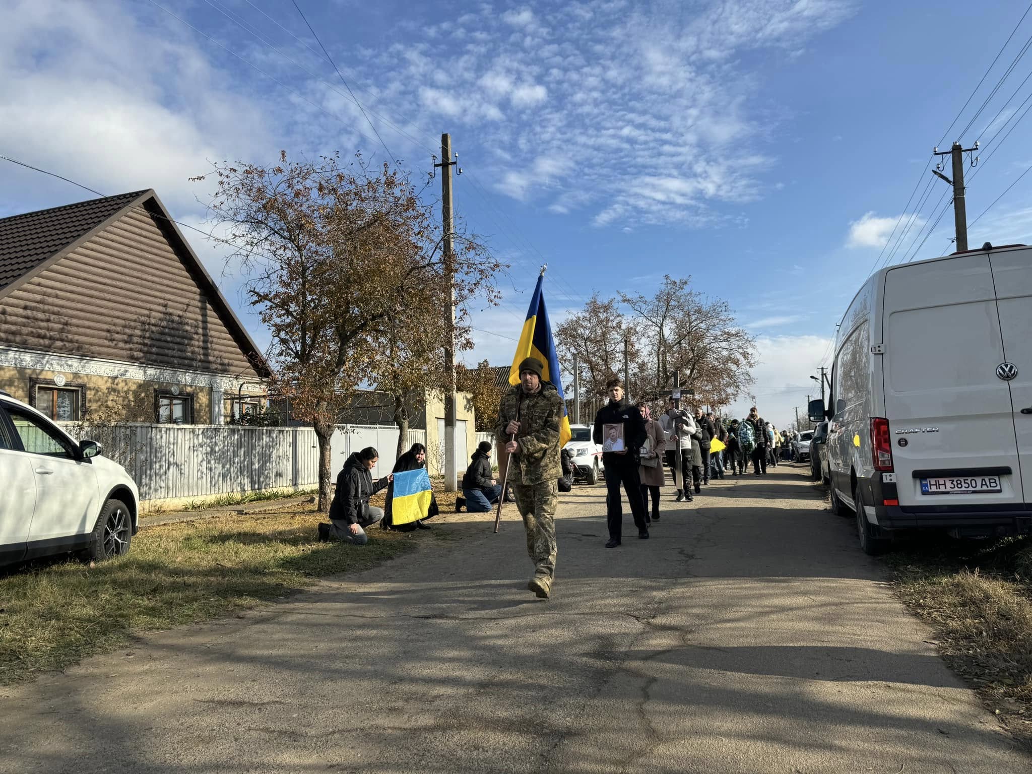 У громаді Ізмаїльського району попрощалися із полеглим на Херсонщині медиком