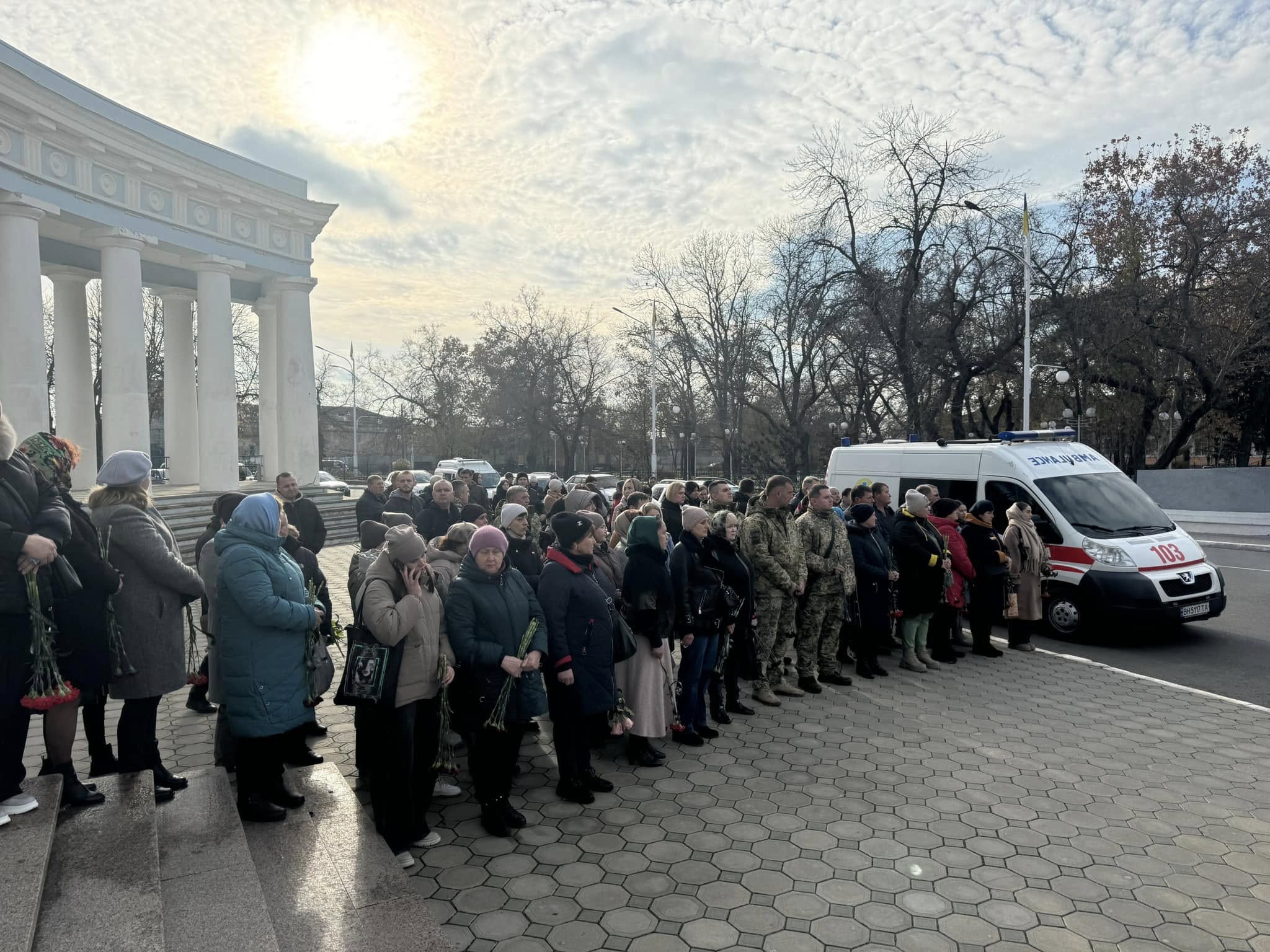 У громаді Ізмаїльського району попрощалися із полеглим на Херсонщині медиком