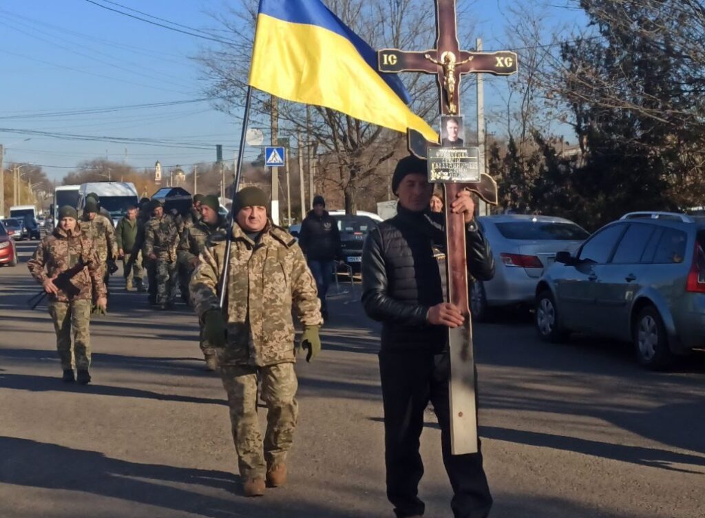 В Арцизі знайшов свій вічний спокій полеглий Герой Сергій Франченко