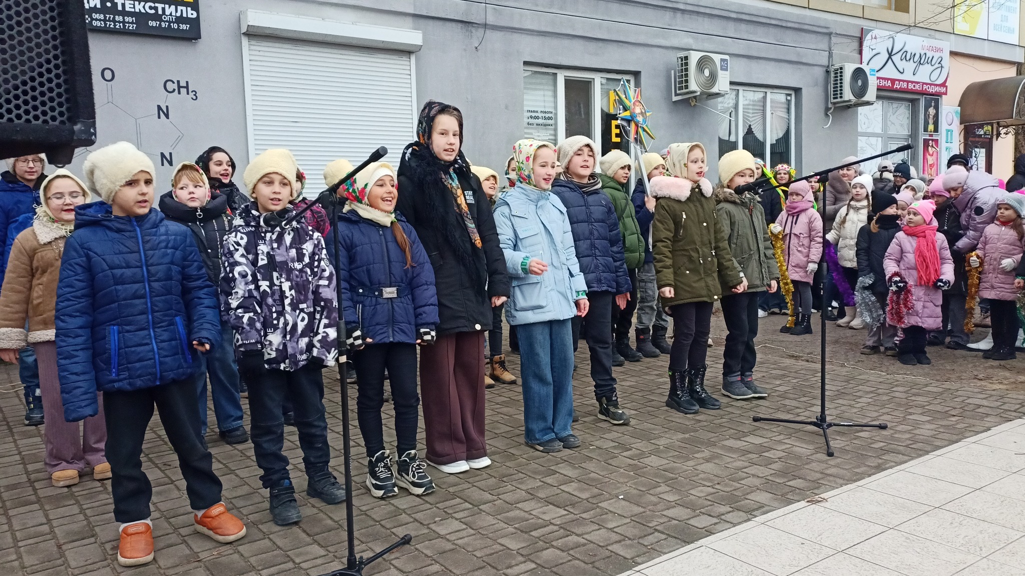 В Аккермані перед Різдвом провели благодійний ярмарок на підтримку ЗСУ