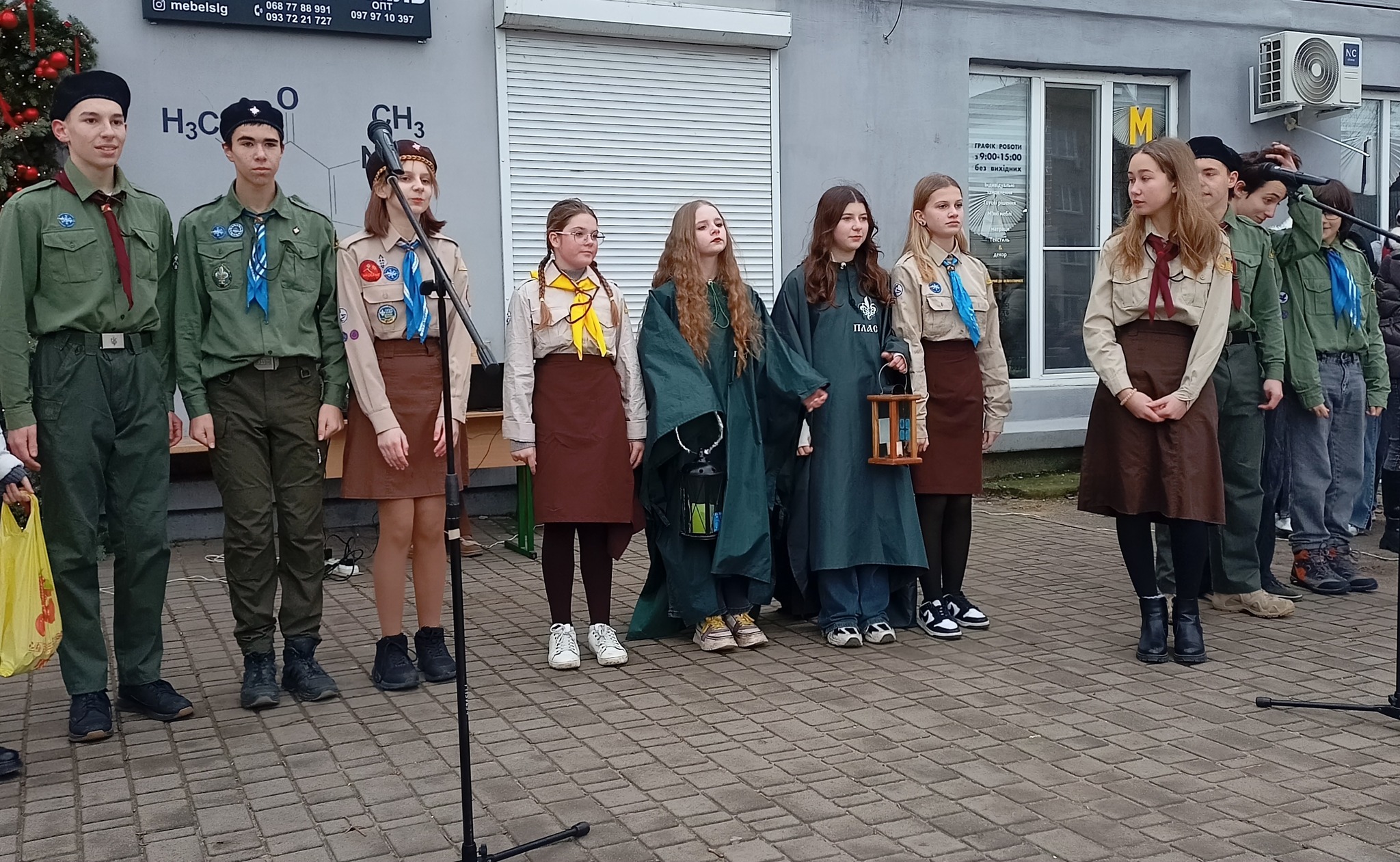 В Аккермані перед Різдвом провели благодійний ярмарок на підтримку ЗСУ