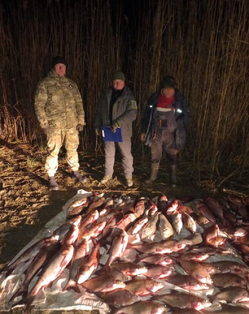 На озері Кагул затримали браконьєра з уловом на понад 238 тисяч гривень